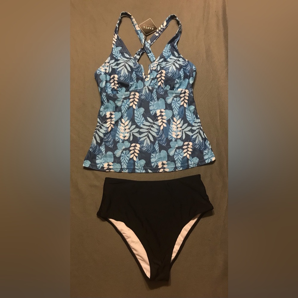 NWT ZAFUL Tankini Swimsuit